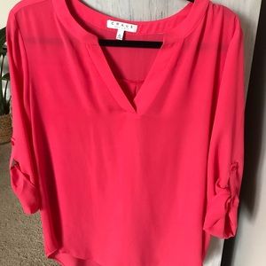 Hot Pink Blouse - Large